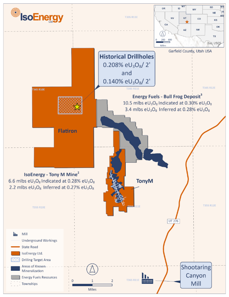 Tony M Mine Map